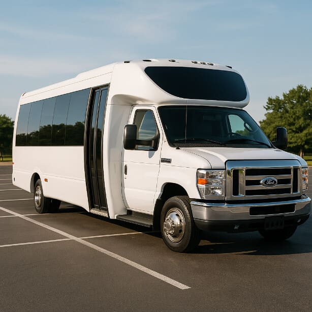Bakersfield Shuttle Bus Rentals 20 Passenger Shuttle Bus