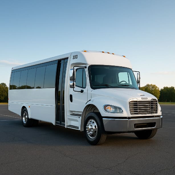 Bakersfield Shuttle Bus Rentals 25 Passenger Shuttle Bus