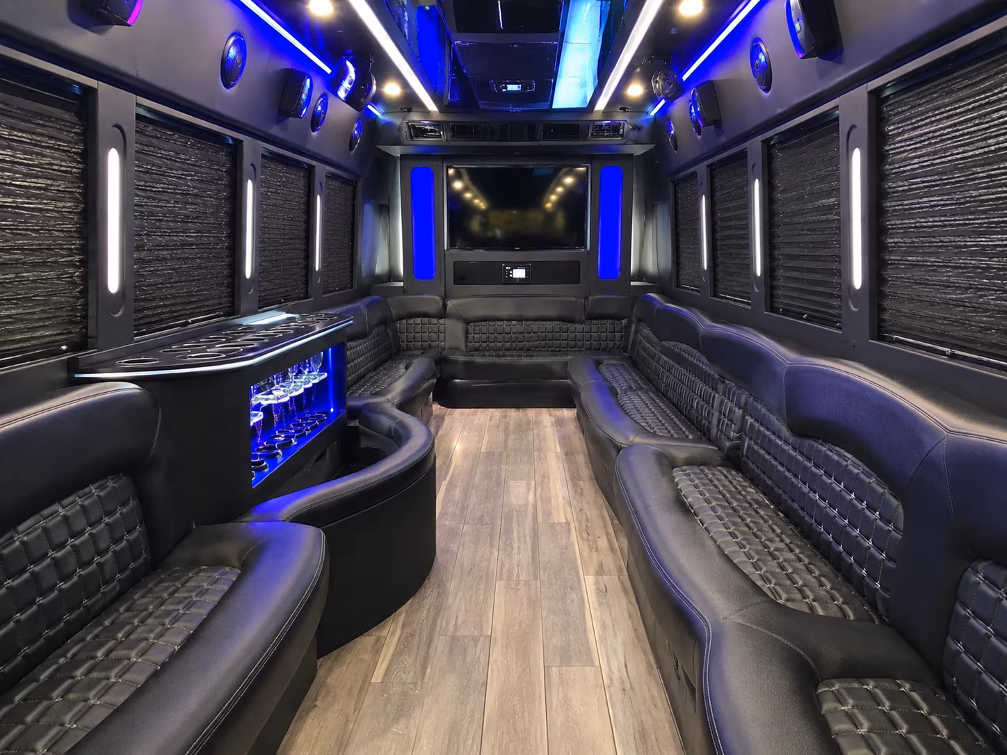 affordable bakersfield prom party bus prices split across your group