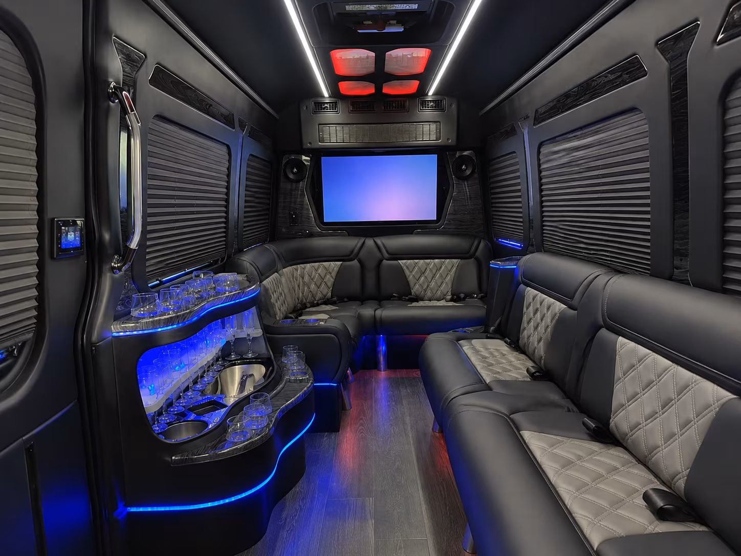 bus rental options for bakersfield trips